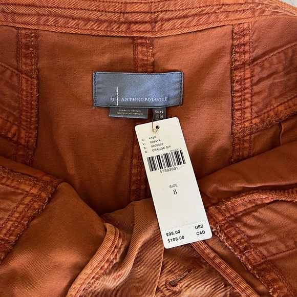 Anthropologie skirt rust color size 8 NWT - Picture 4 of 5